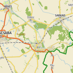 térkép békéscsaba Utcakereso.hu Békéscsaba térkép térkép békéscsaba