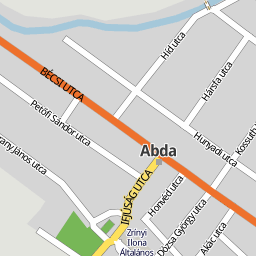 abda térkép Utcakereso.hu Abda térkép abda térkép
