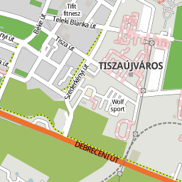 tiszaújváros térkép Utcakereso.hu Tiszaújváros térkép tiszaújváros térkép