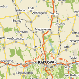 kaposvár buszpályaudvar térkép Térkép Kaposvár és Környéke | Térkép 2020