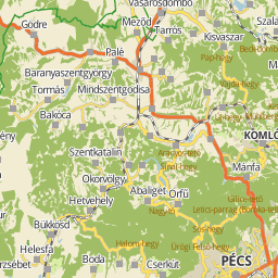 pécs vasútállomás térkép Utcakereso.hu Pécs térkép pécs vasútállomás térkép
