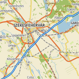 veszprém vasútállomás térkép Utcakereso.hu Székesfehérvár térkép veszprém vasútállomás térkép