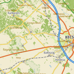 magyarország térkép kecskemét Utcakereso.hu Kecskemét térkép magyarország térkép kecskemét