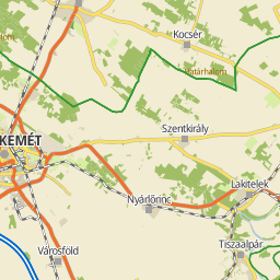 kecskemét vasútállomás térkép Utcakereso.hu Kecskemét térkép kecskemét vasútállomás térkép