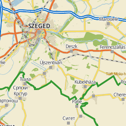 térkép szeged Utcakereso.hu Szeged térkép térkép szeged