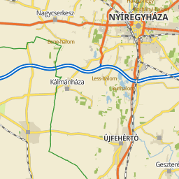 térkép nyíregyháza és környéke Nyíregyháza Kistelekiszőlő Térkép | Térkép 2020