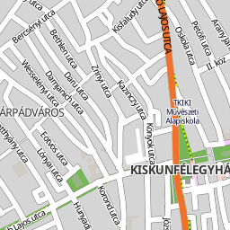 kiskunfélegyháza térkép Utcakereso.hu Kiskunfélegyháza térkép