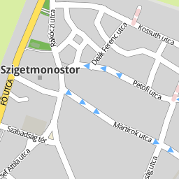 szigetmonostor térkép Utcakereso.hu Szigetmonostor   Damjanich utca térkép szigetmonostor térkép